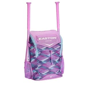 Easton MOXIE Backpack Equipment Bag Baseball Softball with Bat Holders